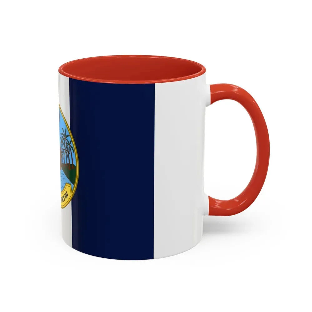 Flag of Samut Songkhram Province Thailand - Accent Coffee Mug - Go Mug Yourself