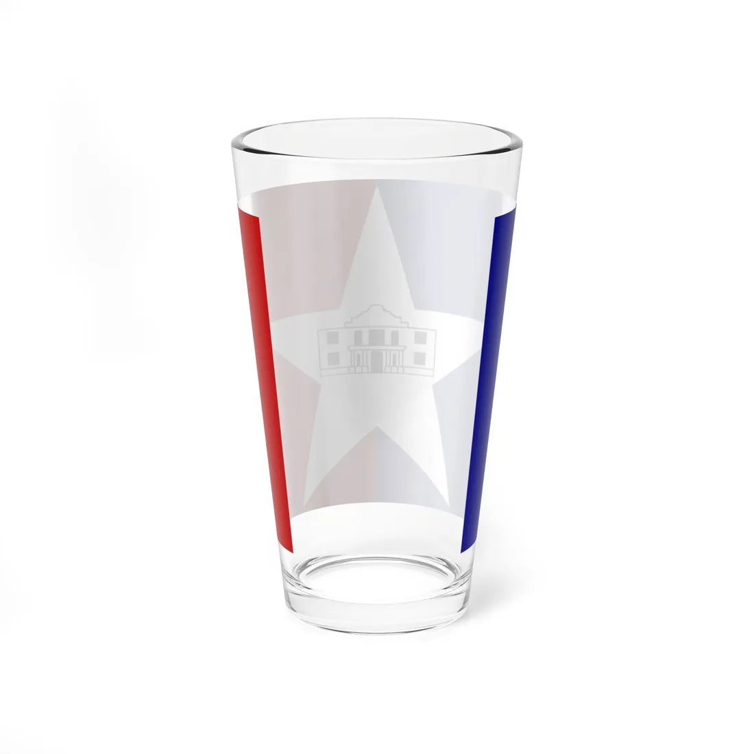Flag of San Antonio Texas (United States) Pint Glass 16oz - Go Mug Yourself