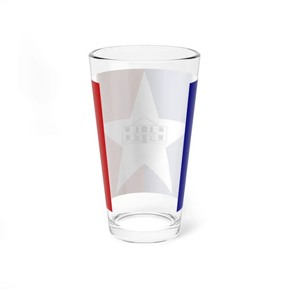 Flag of San Antonio Texas (United States) Pint Glass 16oz - Go Mug Yourself