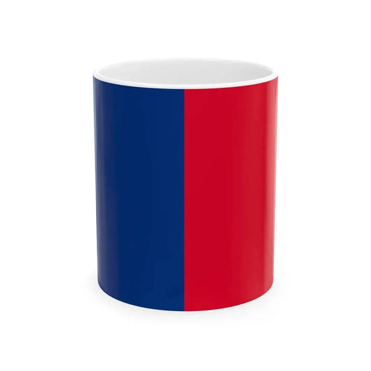 Flag of San Benedetto del Tronto (Italy) White Coffee Mug 11oz - Go Mug Yourself