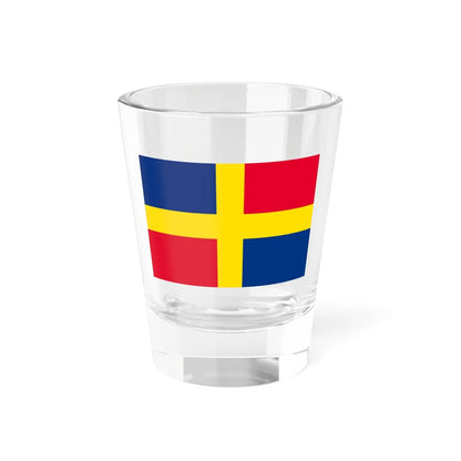 Flag of San Benedetto del Tronto Variant (Italy) Shot Glass 1.5oz 1.5oz - Go Mug Yourself