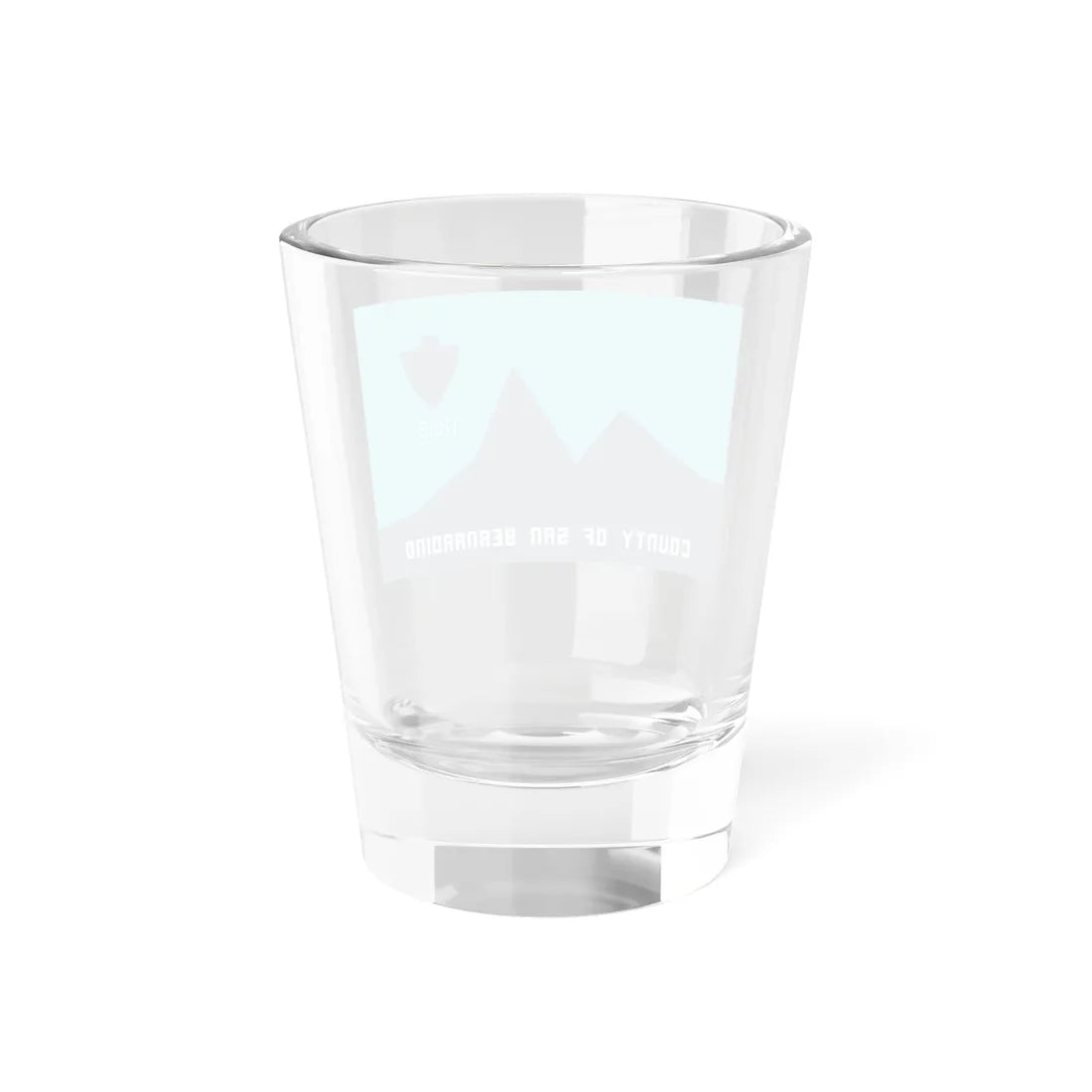 Flag of San Bernardino County California 1973-1984 (United States) Shot Glass 1.5oz - Go Mug Yourself