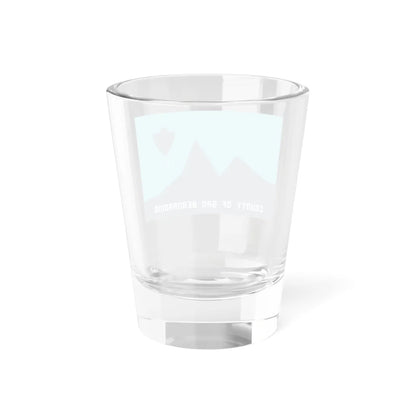 Flag of San Bernardino County California 1973-1984 (United States) Shot Glass 1.5oz - Go Mug Yourself