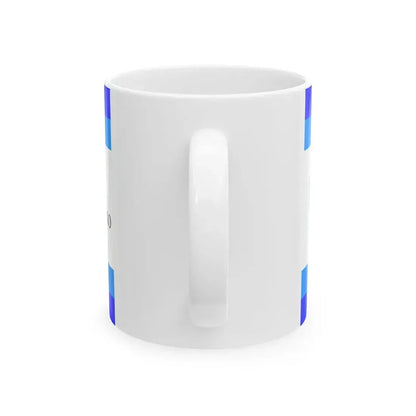 Flag of San Bernardino County California 1984-2024 (United States) White Coffee Mug - Go Mug Yourself