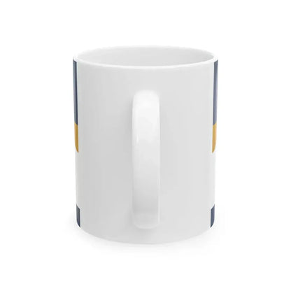 Flag of San Bernardino County California 2024present (United States) White Coffee Mug - Go Mug Yourself