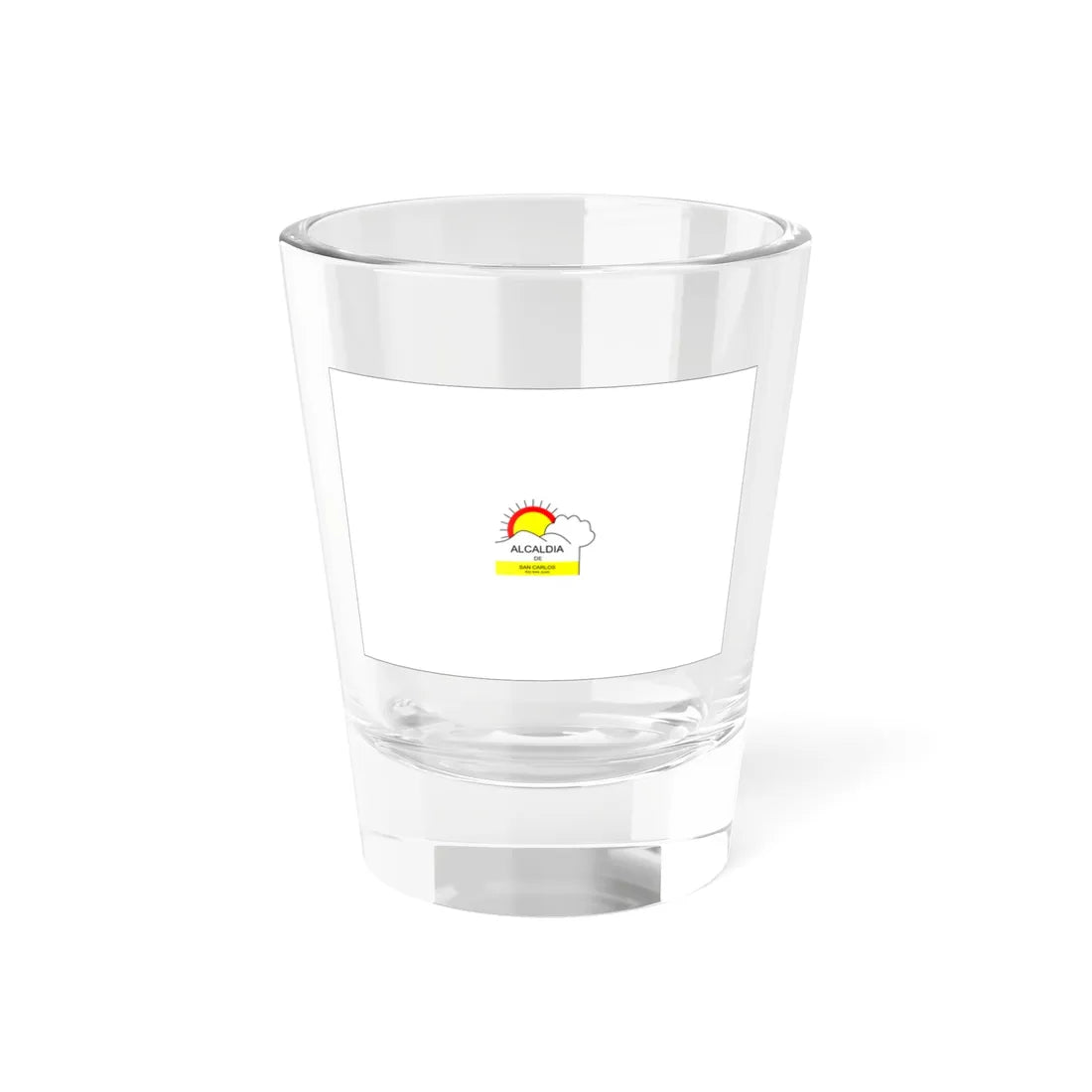 Flag of San Carlos Nicaragua (Nicaragua) Shot Glass 1.5oz 1.5oz - Go Mug Yourself