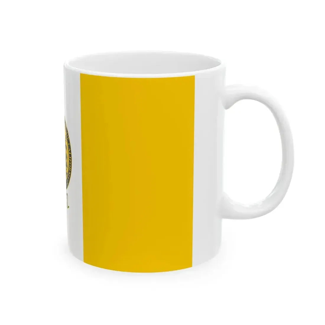 Flag of San Diego Goverment Variant (United States) White Coffee Mug - Go Mug Yourself