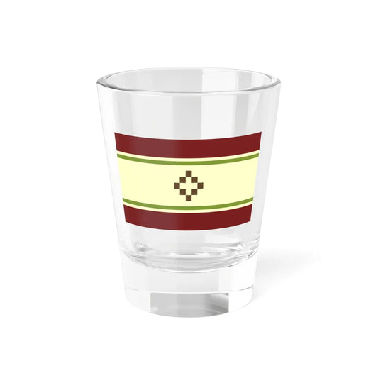 Flag of San Fernando del Valle de Catamarca (Argentina) Shot Glass 1.5oz 1.5oz - Go Mug Yourself