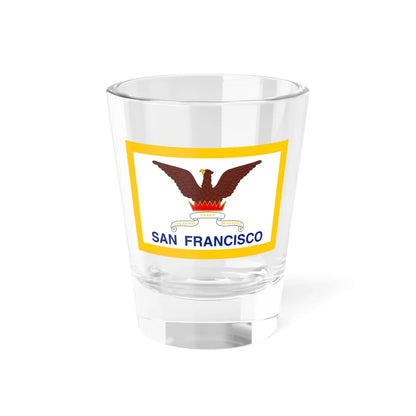 Flag of San Francisco California (United States) Shot Glass 1.5oz 1.5oz - Go Mug Yourself