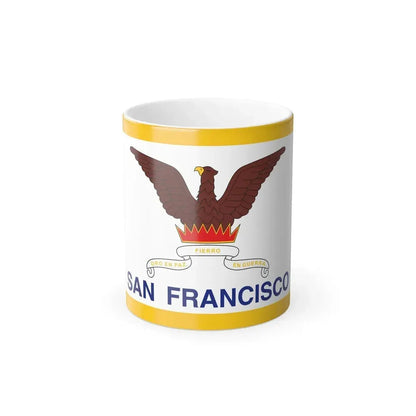 Flag of San Francisco - Color Changing Coffee Mug 11oz - Go Mug Yourself