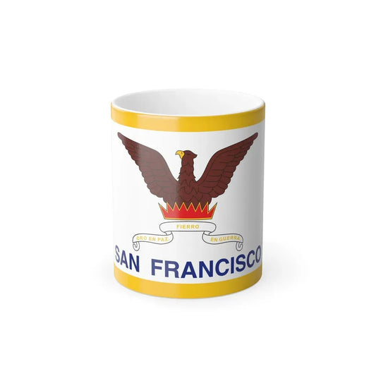 Flag of San Francisco - Color Changing Coffee Mug 11oz - Go Mug Yourself