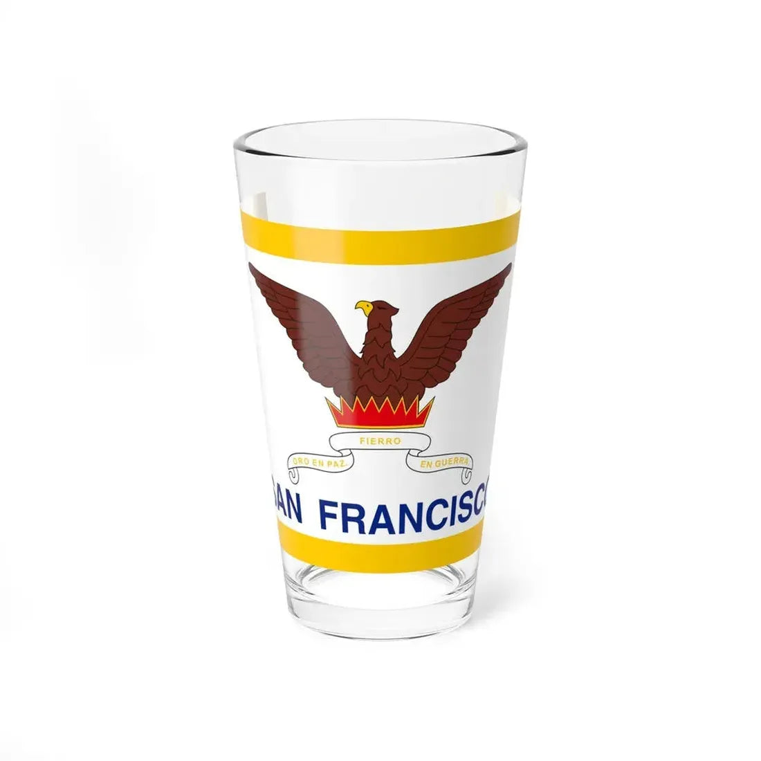 Flag of San Francisco - Pint Glass 16oz 16oz - Go Mug Yourself