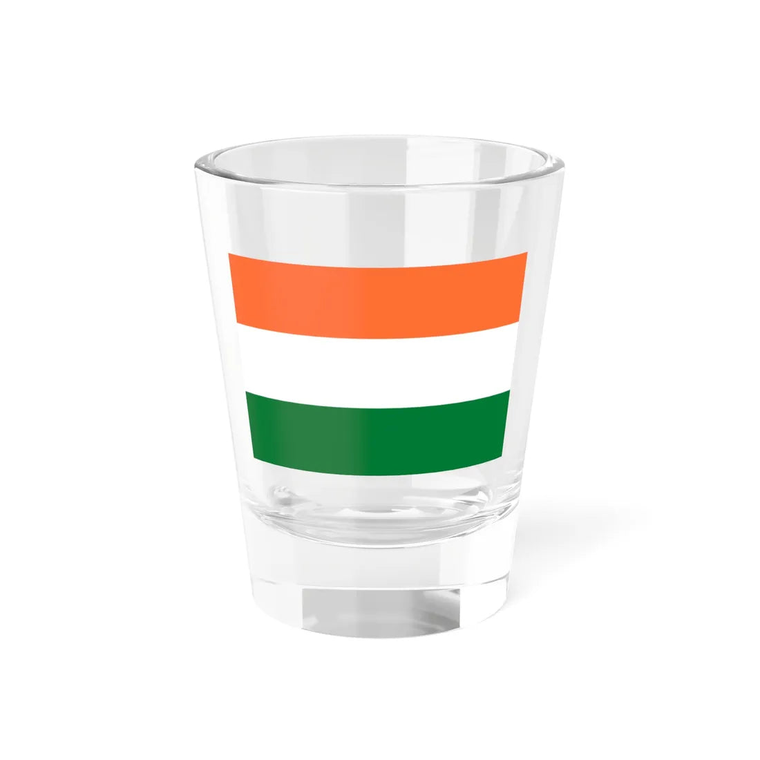 Flag of San Javier Ñuflo de Chaves Bolivia (Bolivia) Shot Glass 1.5oz 1.5oz - Go Mug Yourself