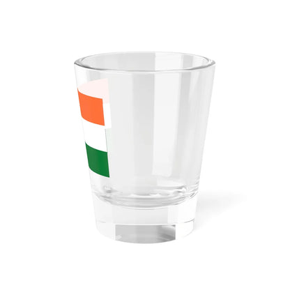 Flag of San Javier Ñuflo de Chaves Bolivia (Bolivia) Shot Glass 1.5oz - Go Mug Yourself