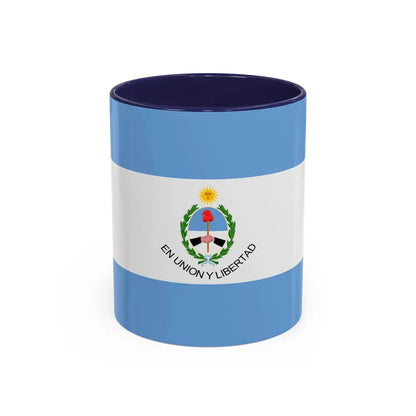 Flag of San Juan Province Argentina - Accent Coffee Mug 11oz Navy - Go Mug Yourself