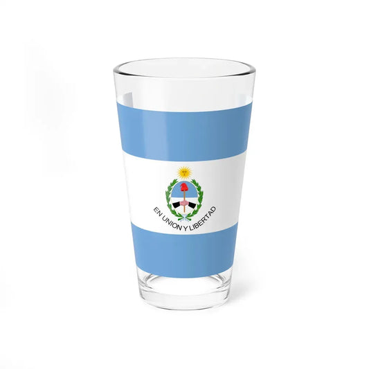 Flag of San Juan Province Argentina - Pint Glass 16oz 16oz - Go Mug Yourself