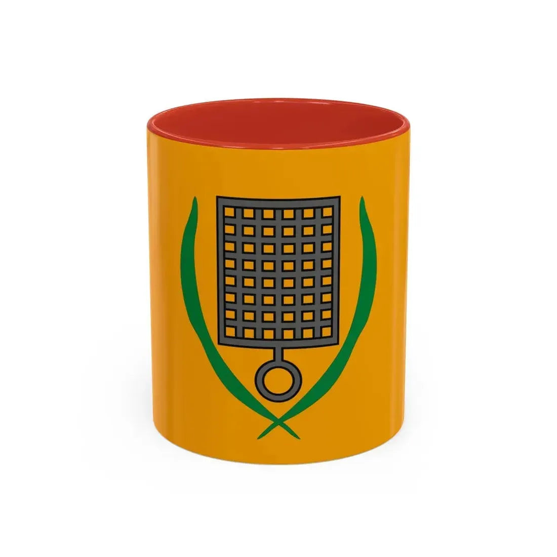 Flag of San Lawrenz Malta - Accent Coffee Mug 11oz Red - Go Mug Yourself