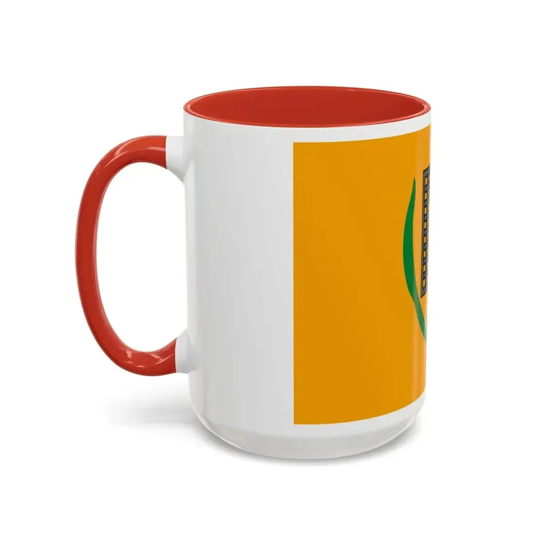 Flag of San Lawrenz Malta - Accent Coffee Mug - Go Mug Yourself