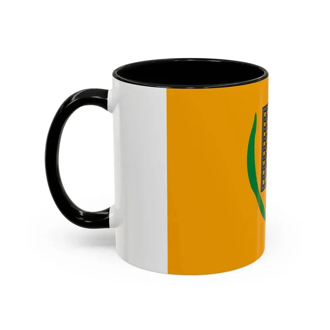 Flag of San Lawrenz Malta - Accent Coffee Mug - Go Mug Yourself