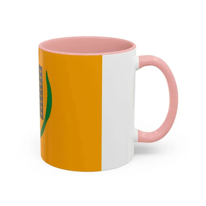 Flag of San Lawrenz Malta - Accent Coffee Mug - Go Mug Yourself