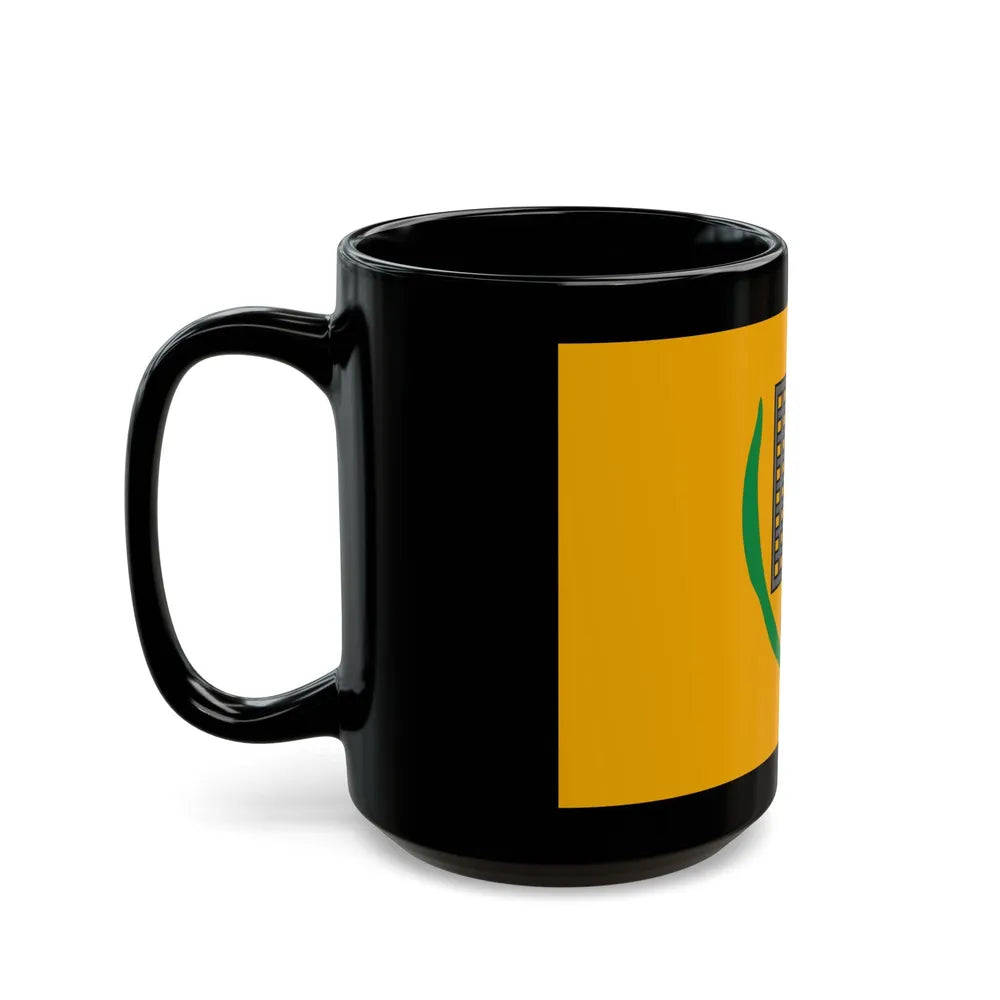 Flag of San Lawrenz Malta - Black Coffee Mug-Go Mug Yourself