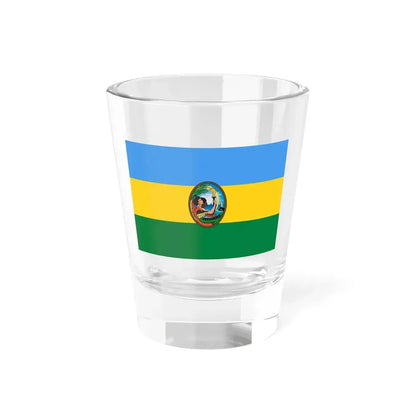 Flag of San Lorenzo Ecuador (Ecuador) Shot Glass 1.5oz 1.5oz - Go Mug Yourself