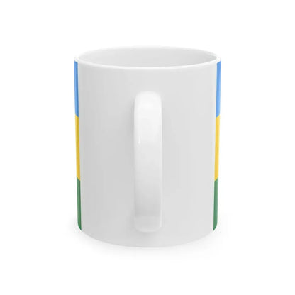Flag of San Lorenzo Ecuador (Ecuador) White Coffee Mug - Go Mug Yourself