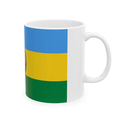 Flag of San Lorenzo Ecuador (Ecuador) White Coffee Mug - Go Mug Yourself