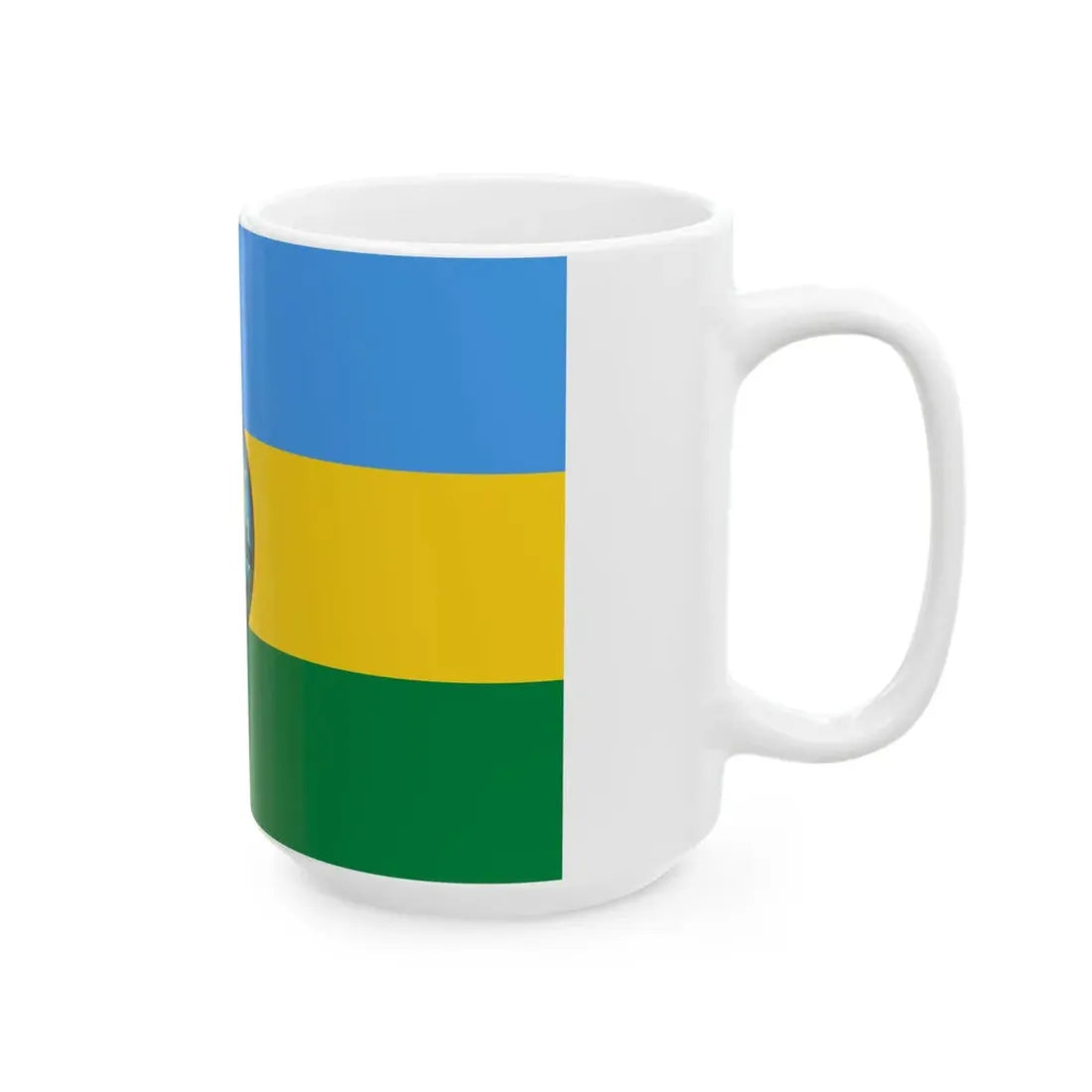 Flag of San Lorenzo Ecuador (Ecuador) White Coffee Mug - Go Mug Yourself