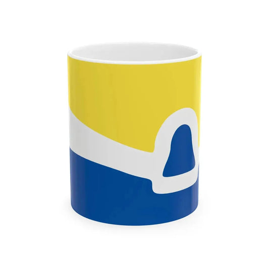 Flag of San Luis Obispo California (United States) White Coffee Mug 11oz - Go Mug Yourself