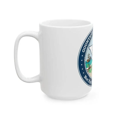 Flag of San Luis Obispo County California (United States) White Coffee Mug - Go Mug Yourself