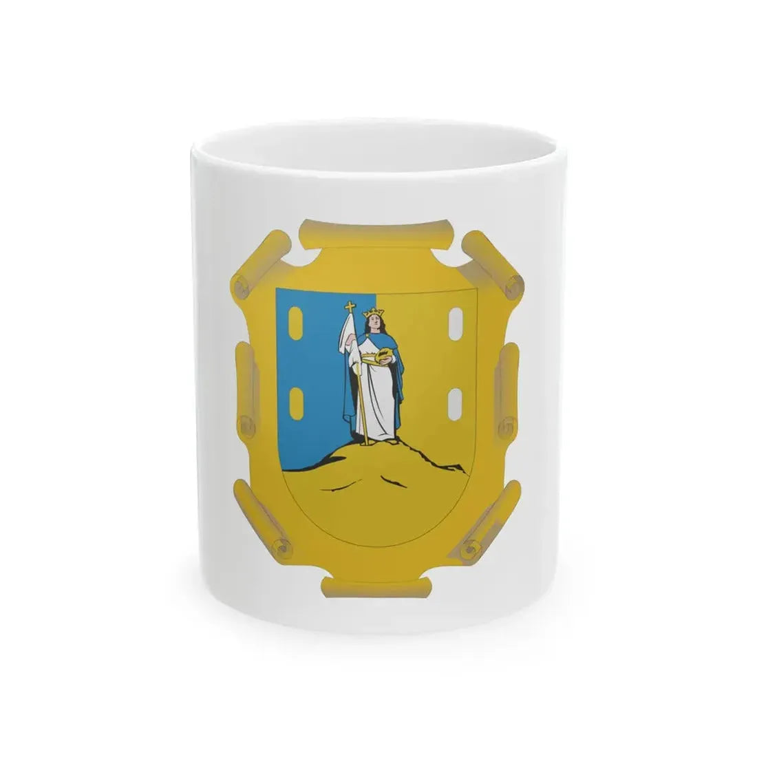 Flag of San Luis Potosi (Mexico) White Coffee Mug 11oz - Go Mug Yourself