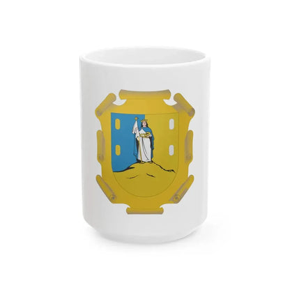 Flag of San Luis Potosi (Mexico) White Coffee Mug 15oz - Go Mug Yourself