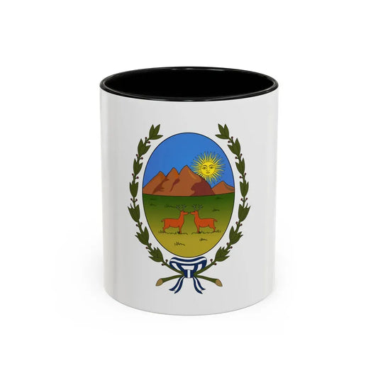 Flag of San Luis Province Argentina - Accent Coffee Mug 11oz Black - Go Mug Yourself