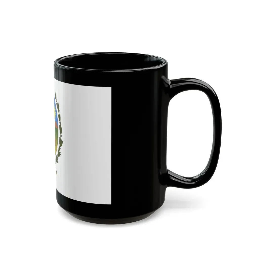 Flag of San Luis Province Argentina - Black Coffee Mug - Go Mug Yourself