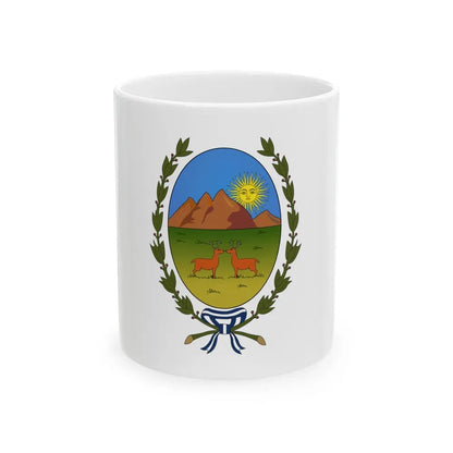 Flag of San Luis Province Argentina - White Coffee Mug 11oz - Go Mug Yourself
