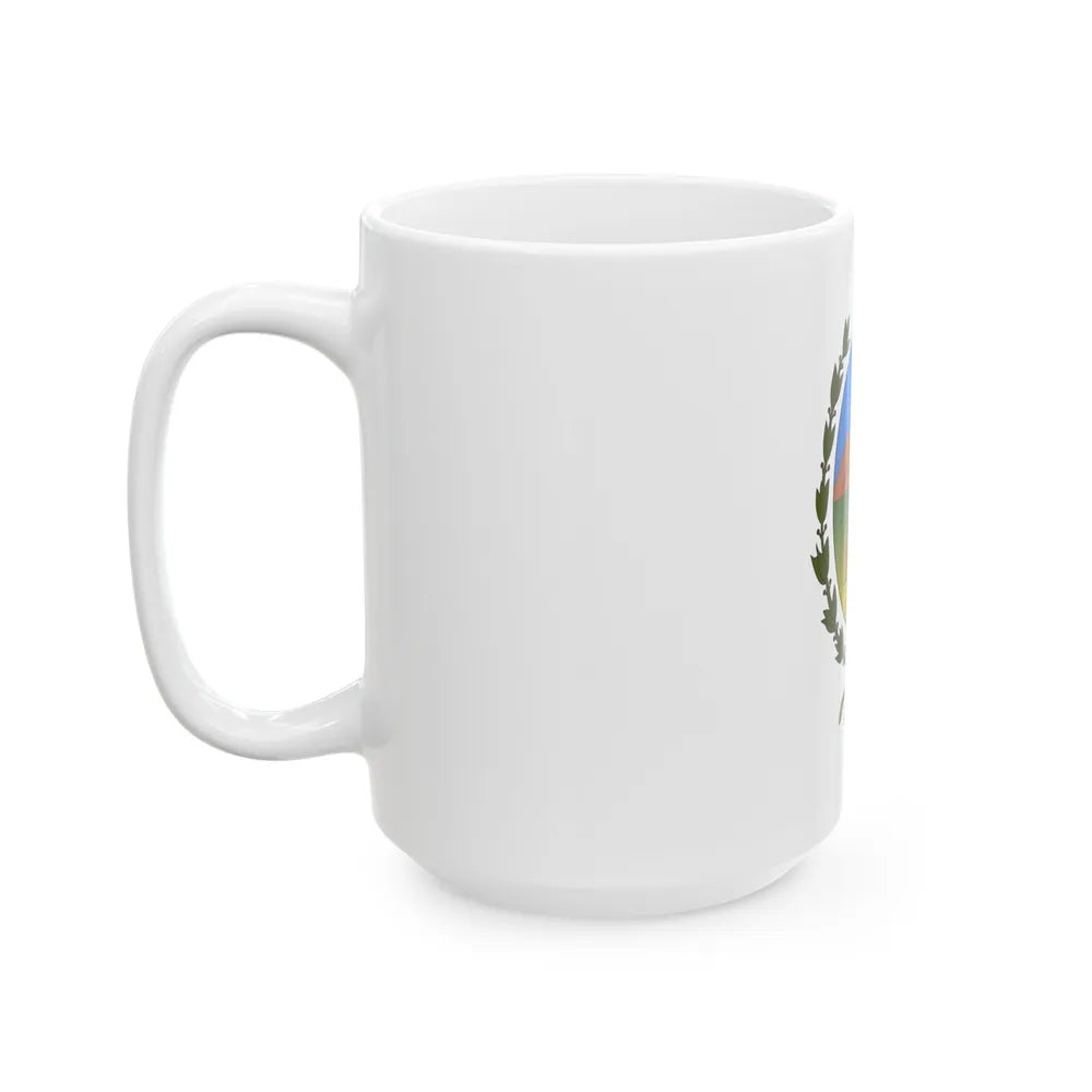 Flag of San Luis Province Argentina - White Coffee Mug-Go Mug Yourself