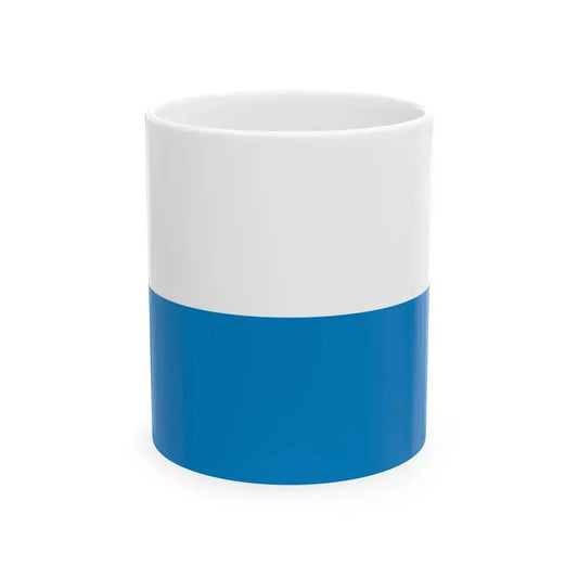 Flag of San Marino pre-2011 civil 3-2 (San Marino) White Coffee Mug 11oz - Go Mug Yourself