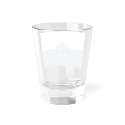 Flag of San Marino pre-2011 (San Marino) Shot Glass 1.5oz - Go Mug Yourself