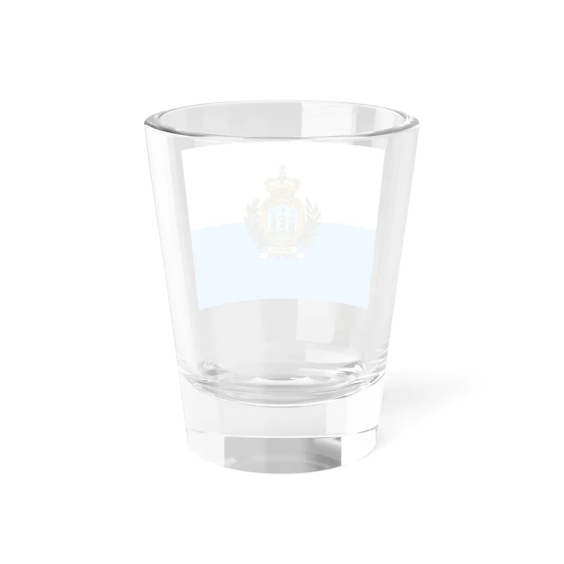 Flag of San Marino (San Marino) Shot Glass 1.5oz - Go Mug Yourself
