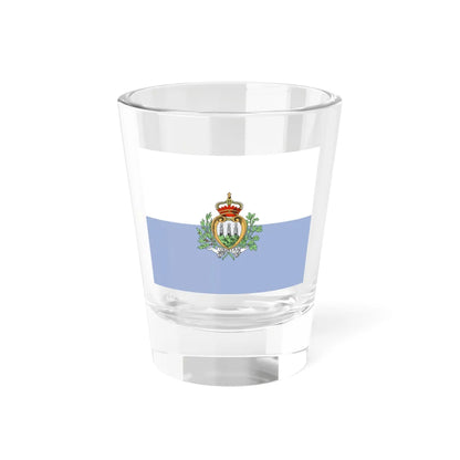 Flag of San Marino WFB 2000 (San Marino) Shot Glass 1.5oz 1.5oz - Go Mug Yourself