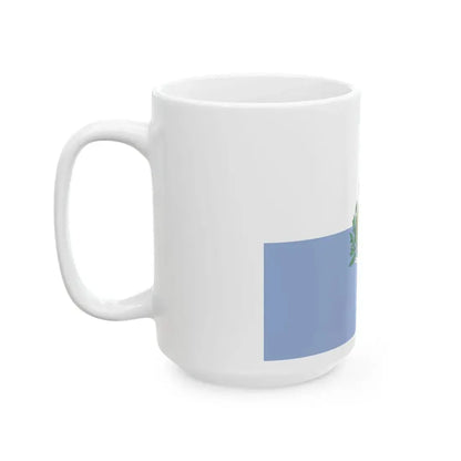 Flag of San Marino WFB 2004 (San Marino) White Coffee Mug - Go Mug Yourself