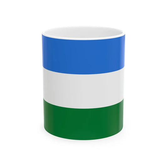Flag of San Pedro Santistevan Bolivia (Bolivia) White Coffee Mug 11oz - Go Mug Yourself