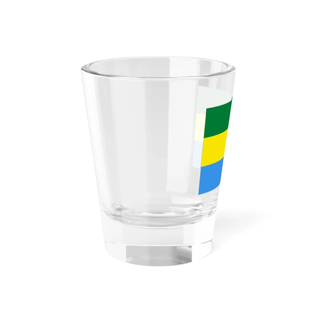 Flag of San Ramón Ñuflo de Chaves Bolivia (Bolivia) Shot Glass 1.5oz - Go Mug Yourself