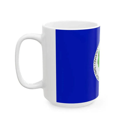Flag of San Vicente Department (El Salvador) White Coffee Mug - Go Mug Yourself