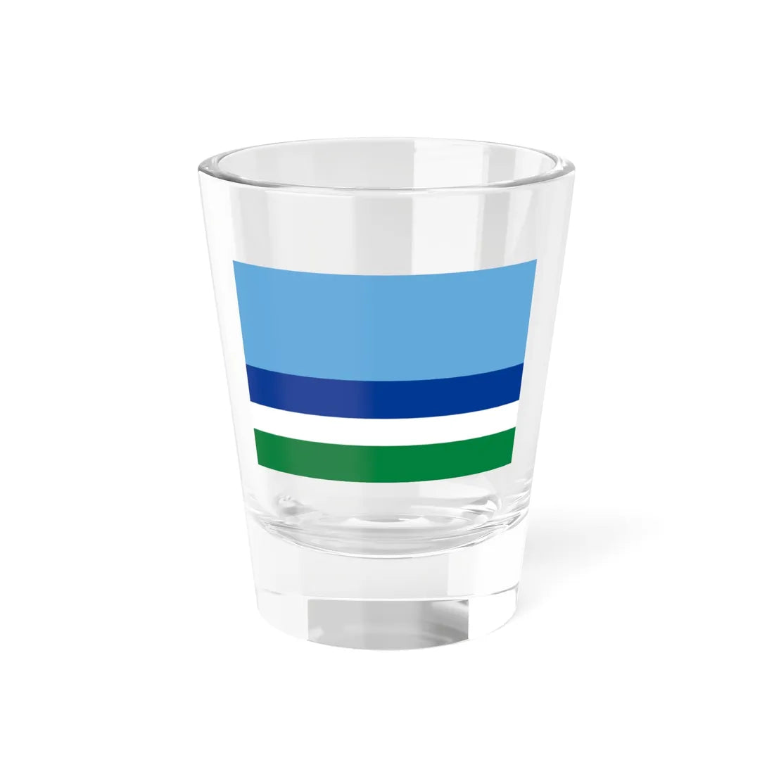 Flag of San Vicente (Ecuador) Shot Glass 1.5oz 1.5oz - Go Mug Yourself