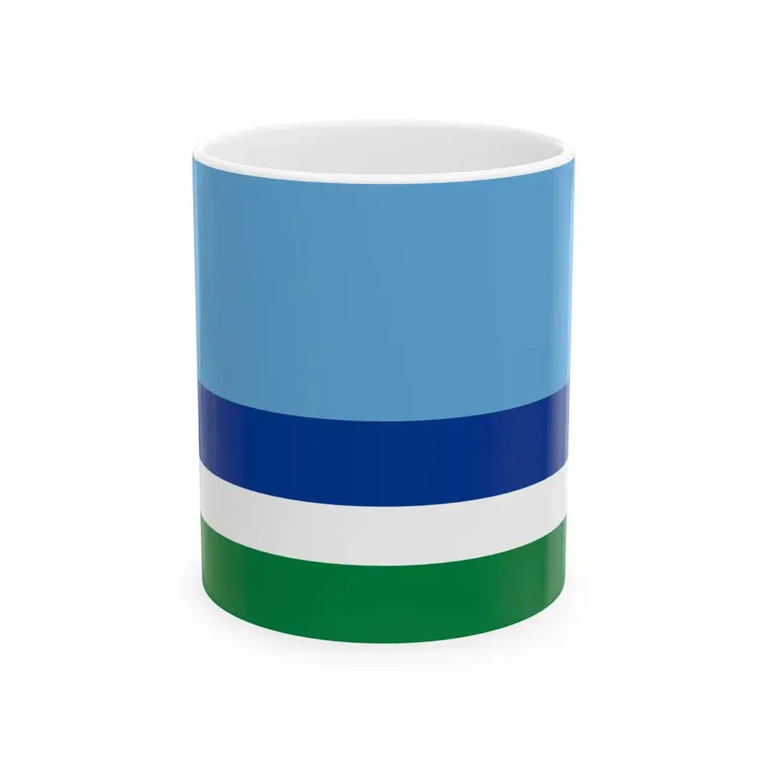 Flag of San Vicente (Ecuador) White Coffee Mug 11oz - Go Mug Yourself