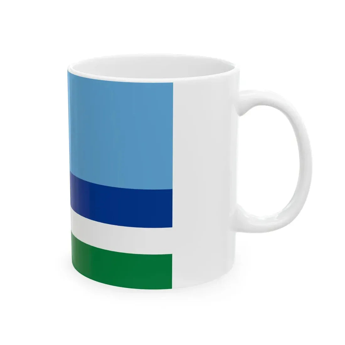 Flag of San Vicente (Ecuador) White Coffee Mug - Go Mug Yourself