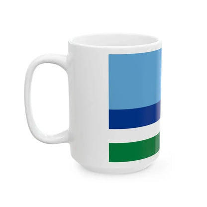 Flag of San Vicente (Ecuador) White Coffee Mug - Go Mug Yourself
