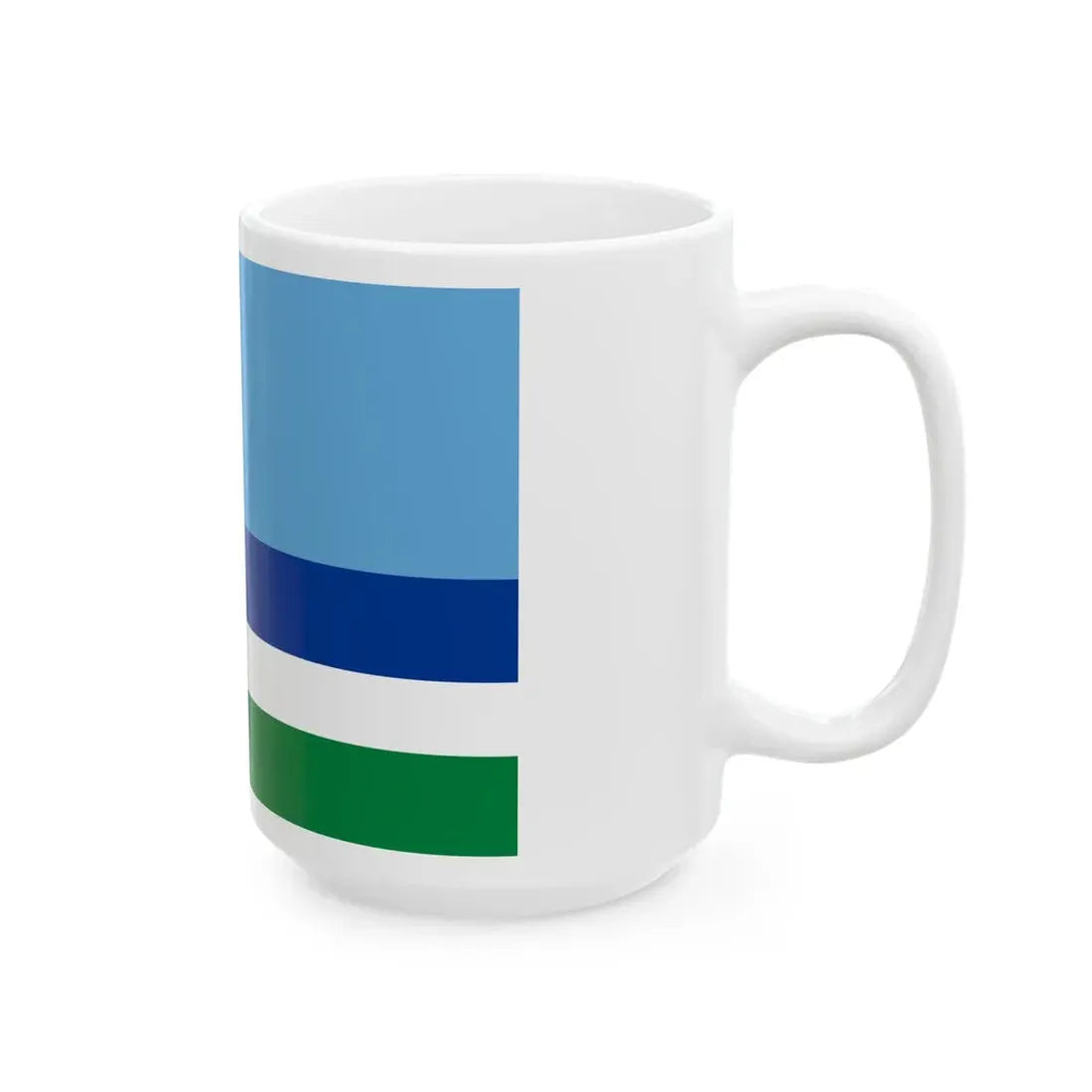 Flag of San Vicente (Ecuador) White Coffee Mug - Go Mug Yourself